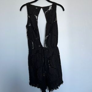 Floral Romper Coverup Luli Fama